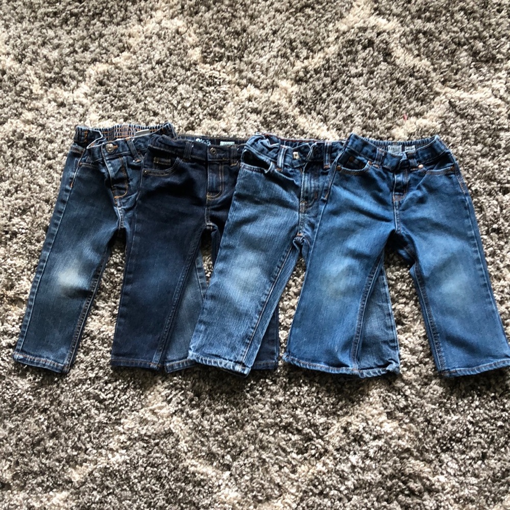 Toddler Boy Jean lot, Gap, OshKosh